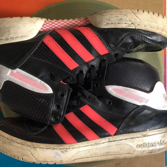 Retro Adidas Metro Attitude High-top sneakers 11US  - Picture 5 of 12